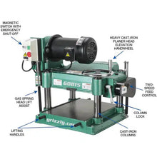 Load image into Gallery viewer, Grizzly Industrial 15&quot; 3 HP Heavy-Duty Planer