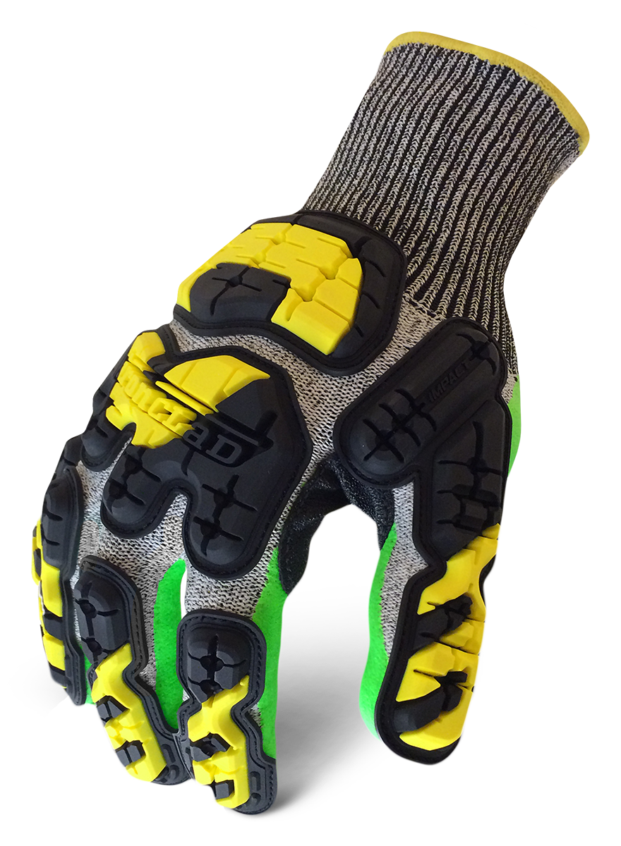 Ironclad Industrial Impact Knit Cut 5 Grip Gloves - 1Pr