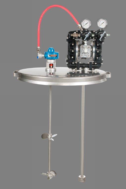 Accessory options include:  Pump