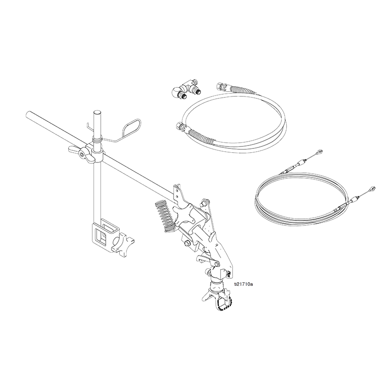 Graco 24P930 Complete kit for adding 3rd or 4th gun for LineLazer IV (250sps/250dc stripers only)