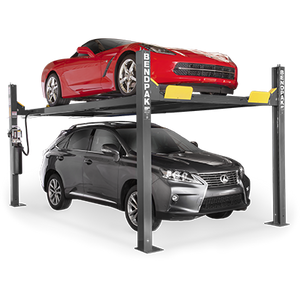 BendPak HD-9XW (5175863) 9,000-lb. Capacity / Four-Post Lift / Standard Width / High Lift