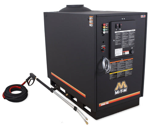 Mi-T-M HG Series Natural Gas/LP Belt Drive - 3000 PSI @ 3.9 GPM - 8.0 HP - 230V