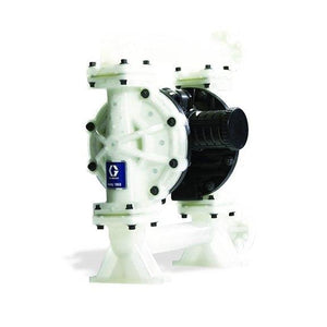 Graco Husky 1050 - 50 GPM - Cond Polypropylene Pump, End Flange, Pulse Count Cond Polypropylene Ctr Sct, Polypropylene Seats, PTFE Balls & PTFE Diaph