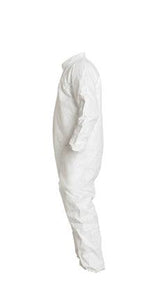 Dupont Tyvek® IsoClean® Material Collar, Elastic Wrists and Ankles - Small - 25/Pack