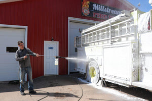 Easy-Kleen Firehouse 2400 PSI @ 3.5 GPM Cold Water Electric Pressure Washer - Rack Mounted