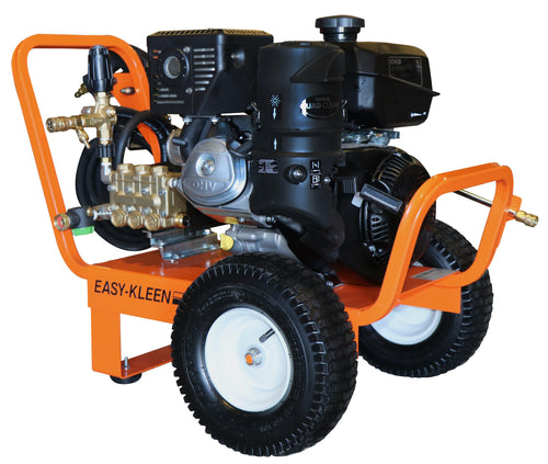 Easy-Kleen Industrial 3500 PSI @ 4.0 GPM Gearbox/Belt Drive General Triplex Plunger 14HP Kohler Engine Cold Gasoline Pressure Washer