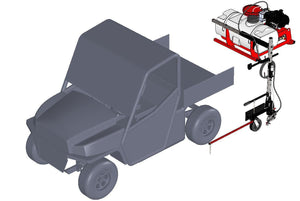 Newstripe NEWSTRIPE LineRider UTV Skid Mounted Athletic Line Striper