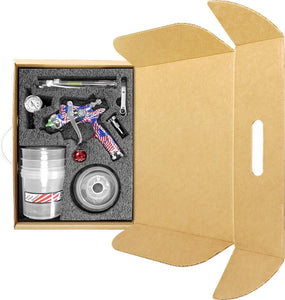 C.A Technologies CAT-X-F Flag (Fine Finish) Gravity Feed Spray Gun - Automotive w/ PPS Cup