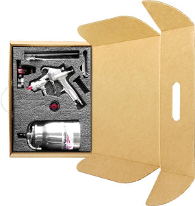 C.A Technologies FE-Line Fine Finish HVLP Pressure Feed Gun - CAT Pack w/ 1qt Aluminum Pressure Cup