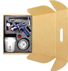 C.A Technologies Jaguar SLP HVLP (Fine Finish - Stainless Low Pressure) Gravity Feed Spray Gun - CatPack w/ PPS Cup & Collar - Automotive