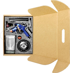 C.A Technologies Lynx 100H HVLP Pressure Feed Spray Gun - w/ 3M PPS Pressure Cup