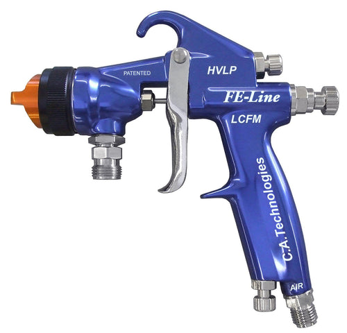 C.A Technologies FE-Line LCFM HVLP Pressure Feed Spray Gun - Smart Pack