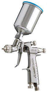 IWATA 4951 LPH-80 1.0MM HVLP Gravity Feed Glazing Spray gun w/ PCG2D1 150ml  G1/8" Stainless Steel Cup