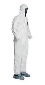 DuPont™ ProShield® 50 Coveralls (Attached Hood and Skid-Resistant Boot, Elastic Wrists) - 4XL - 25/Pack