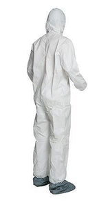 DuPont™ ProShield® 50 Coveralls (Attached Hood and Skid-Resistant Boot, Elastic Wrists) - 4XL - 25/Pack