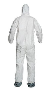 DuPont™ ProShield® 50 Coveralls (Attached Hood and Skid-Resistant Boot, Elastic Wrists) - 4XL - 25/Pack