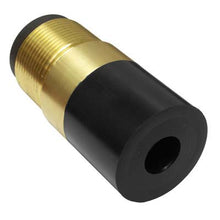 Load image into Gallery viewer, Pirate Brand Poly Jacket 1-1/4&quot; Brass Thread 1&quot;Entry 1/4&quot; Bore Short Straight Bore Tungsten Carbide Nozzle