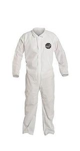 DuPont™ ProShield® 10 Coveralls (Collar, Open Wrists and Ankles) - 3XLarge/White - 25/Pack