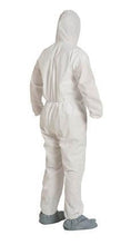 Load image into Gallery viewer, DuPont™ ProShield® 10 Coveralls (Attached Hood and Boots, Elastic Wrists) - Large/White - 25/Pack