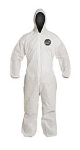 Load image into Gallery viewer, DuPont™ ProShield® 10 Coveralls (Attached Hood, Elastic Wrists and Ankles) - 3XLarge/White - 25/Pack