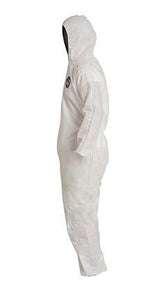 DuPont™ ProShield® 10 Coveralls (Attached Hood, Elastic Wrists and Ankles) - 3XLarge/White - 25/Pack