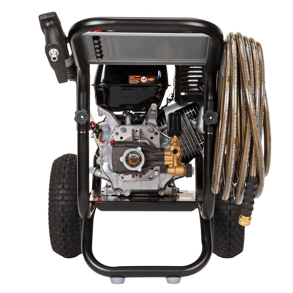 PowerShot 4200 PSI @ 4.0 GPM HONDA GX390  w/ AAA Industrial Triplex Pump Cold Water Professional Gas Pressure Washer by SIMPSON - NEW SILVER FRAME (49-State)