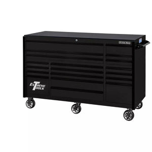 Extreme Tools® RX Series 72"W x 30"D 19 Drawer Roller Cabinet - 250 lbs Slides