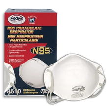 Load image into Gallery viewer, SAS N95 Particulate Respirators - 20/BX