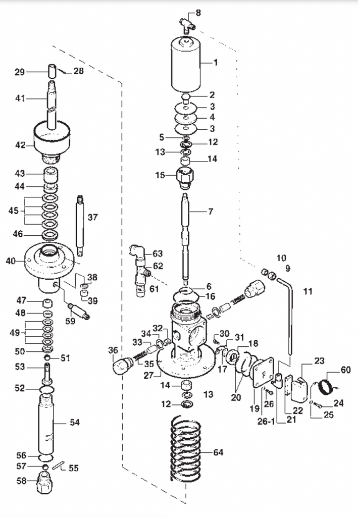 IWATA 04444050 Washer