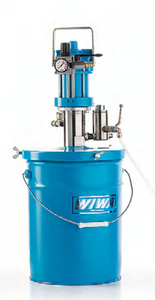 WIWA Profit Series Model 3033 33:1 3829 PSI Airless Sprayer Unit w/ Pail - Carbon Steel Version