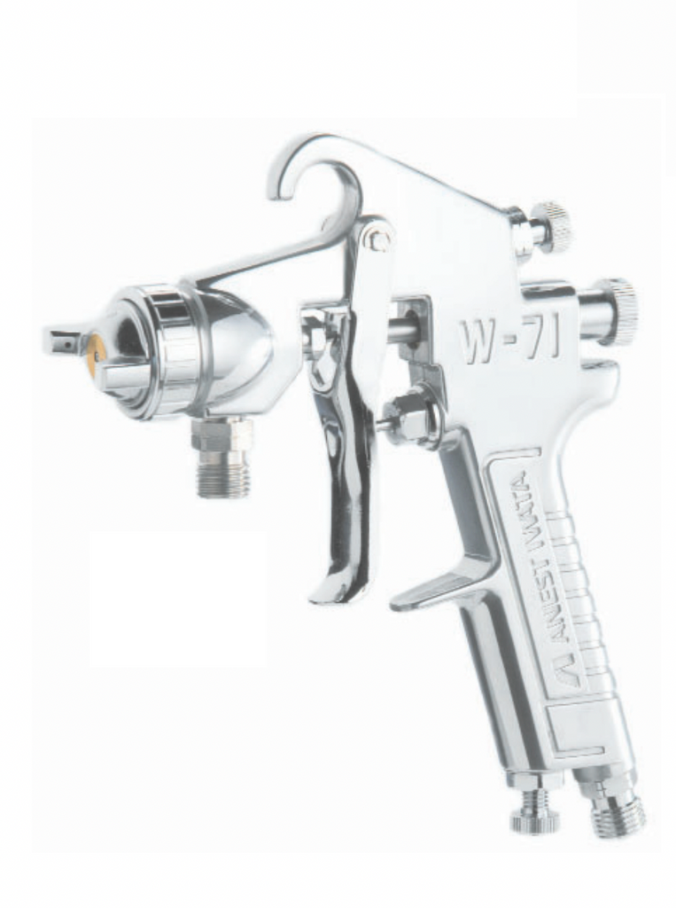 IWATA 3030 W-71 W71-0N SST Pressure Feed Spray Gun - Gun only