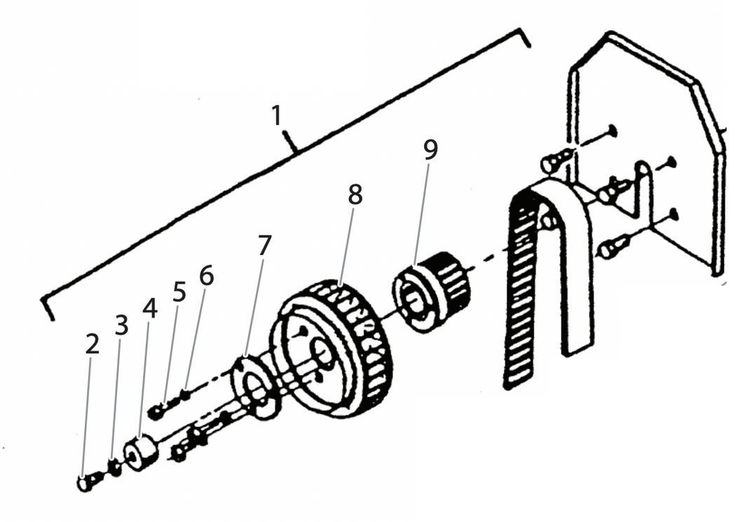 Titan 433-007A Fan Pulley Assembly