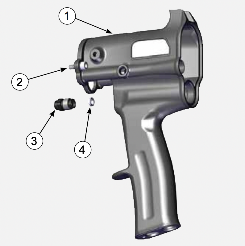 RANSBURG 80716-00 Handle Assembly