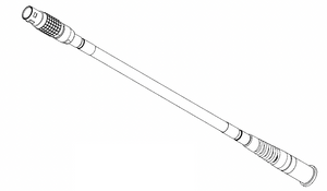 RANSBURG A12239-50 50-ft. Low Voltage Cable - Quick Disconnect