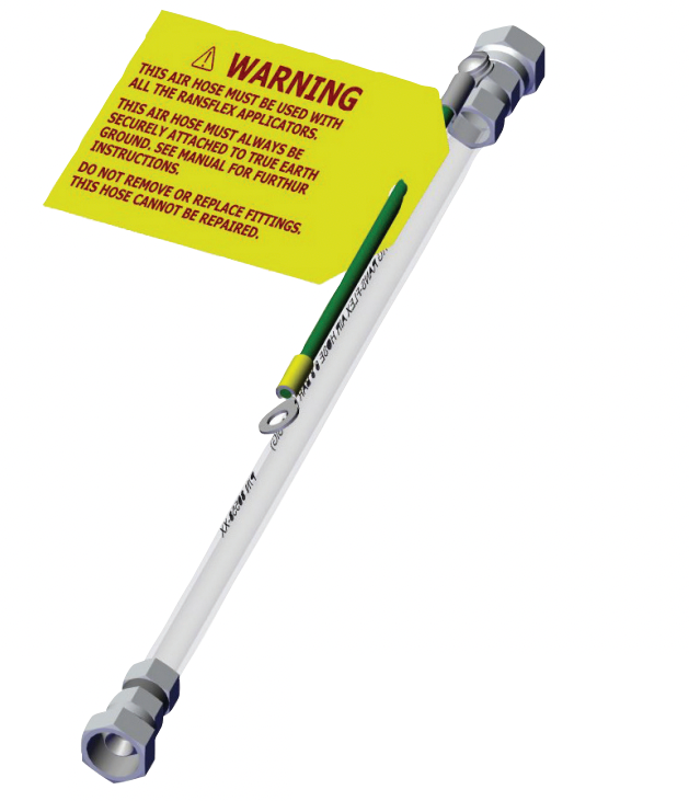 RANSBURG 80558-06 QD Rans-Flex 5M Air Hose