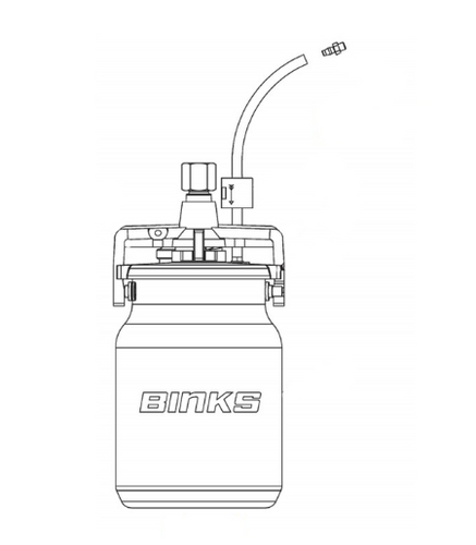 Binks 80-510 1 QT SS Cup Assembly