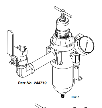 Graco 244719 Air Regulator