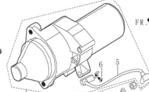 Mi-T-M 45-0442 Starter Assembly