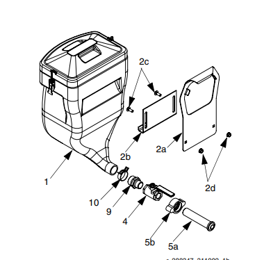 Graco 288347 Xtreme Sprayer Hopper Feed Kit