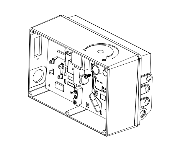 TriTech 600-268 Control Borad & Box 110V (for T5 Control Box)