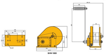 Load image into Gallery viewer, Tiger Lifting BHW-1800 Automatic Brake Hand Winch