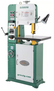 Grizzly Industrial 14" 1-1/2 HP Variable-Speed Vertical Metal-Cutting Bandsaw