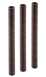 Woodstock Tools 3/4" Dia. x 9" Hard Sanding Sleeve A120, 3 pk.