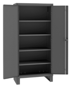 Durham 3702-4S-95 Cabinet, 14 Gauge, 4 Shelves , 36 X 24 X 78