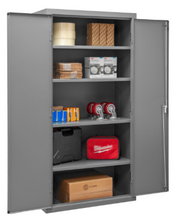 Load image into Gallery viewer, Durham 2602-4S-95 Cabinet, 16 Gauge, 4 Shelves, 36 X 18 X 72