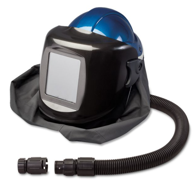 Allegro Deluxe Supplied Air Shield & Welding Helmet w/HP Temperature Controller