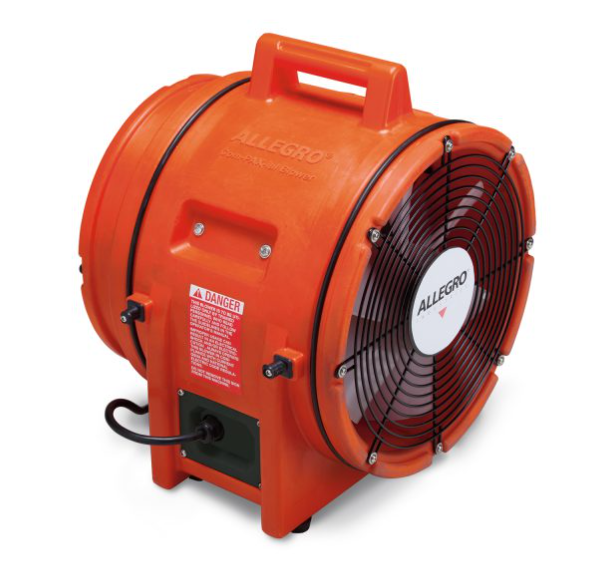 Allegro 12″ Axial Explosion-Proof (EX) Plastic Blower (220V AC/50 Hz).