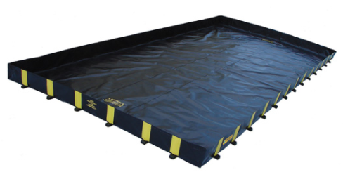 Justrite™ RIGID-LOCK QUICKBERM®, DIMS. 14'W x 56'L x 12