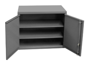 Durham 072SD-95 Wall Mountable Storage Cabinet, 3 Shelves, 35-7/8 X 13-11/16 X 26-15/16