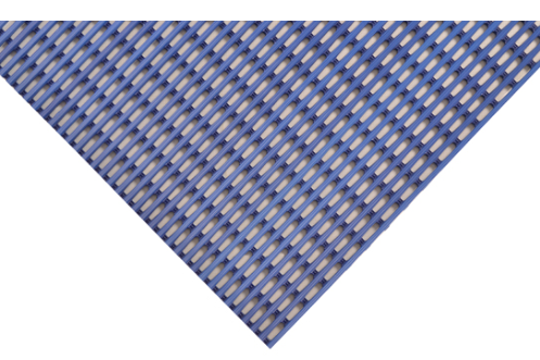 Justrite™ Mat,531 Safety Grid 4x40 Blue